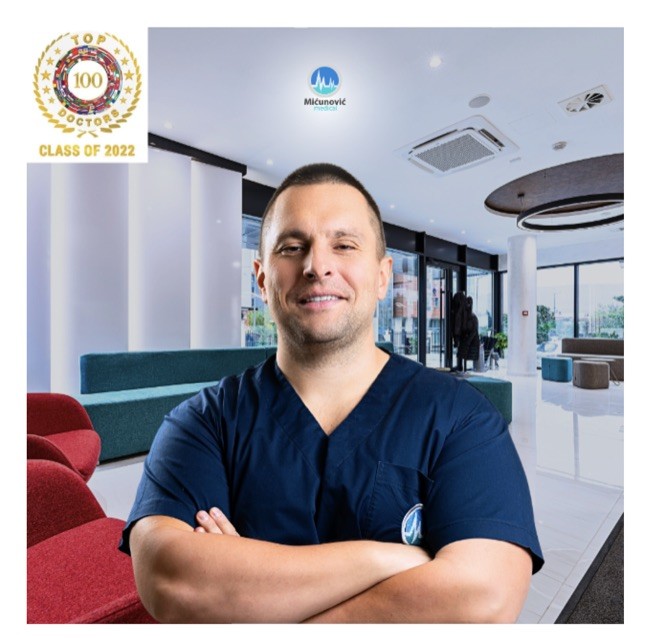 Dr Miljan Mićunović — Mićunović Medical, Podgorica